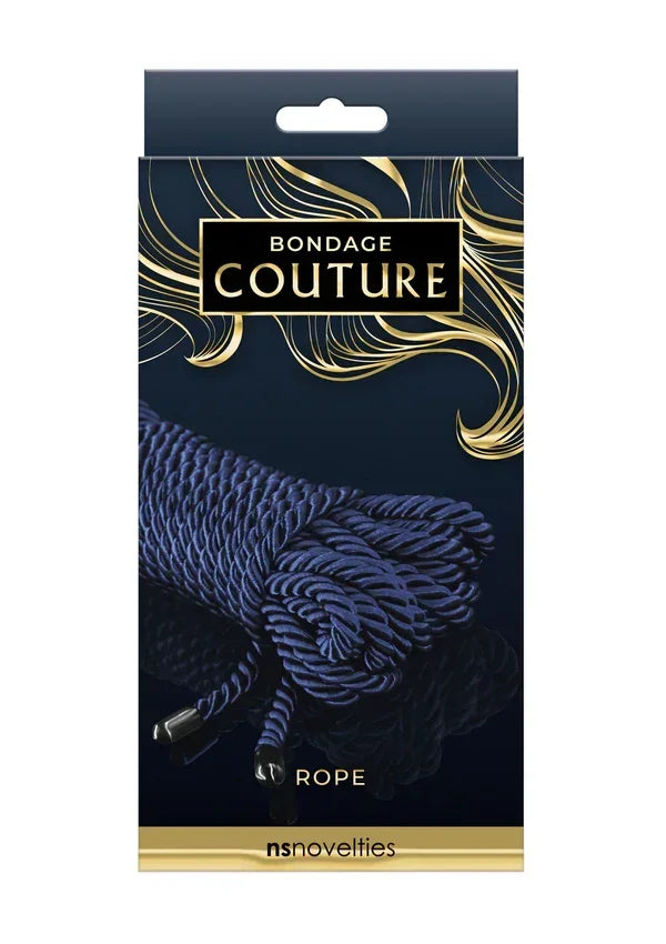 Bondage Couture Rope 7.5 Meter Gold by NS Novelties - Happytoys Sexshop: online sex shop for Feeling Happy & Easy 😊 - Discreet geleverd