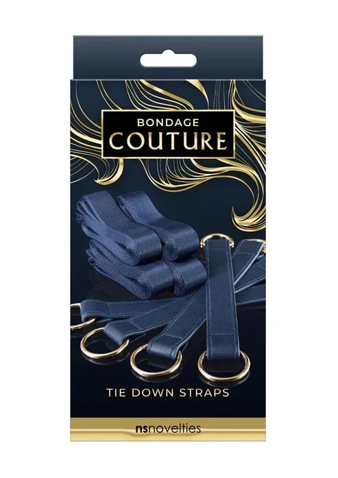 BondageCoutureTieDownStrapsbyNSNovelties2 @ Happytoys Sexshop: online sex shop for Feeling Happy & Easy 😊 the erotic store owned by a woman