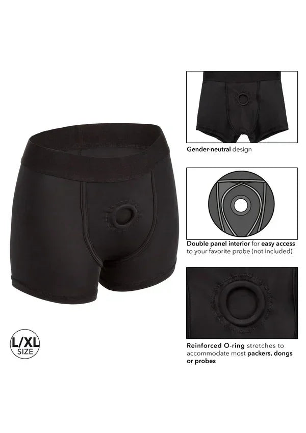 Bestel: Boxer Brief voor Strap - On by CalExotics - bij Happytoys.nl, happytoys.be, Happytoys.ae: erotische sex webshop | liever Happy dan Easy ⭐⭐⭐⭐⭐