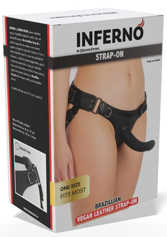 Brazillian Deluxe Strap-On by Hidden Desire - Happytoys Sexshop: online sex shop for Feeling Happy & Easy đ - Discreet geleverd