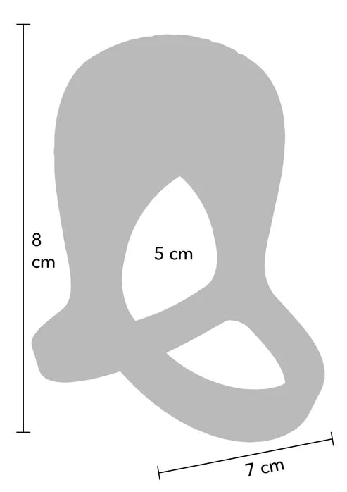 Brutal Ring & Ball Cage Vibrating Couples Cock Ring by Playhouse