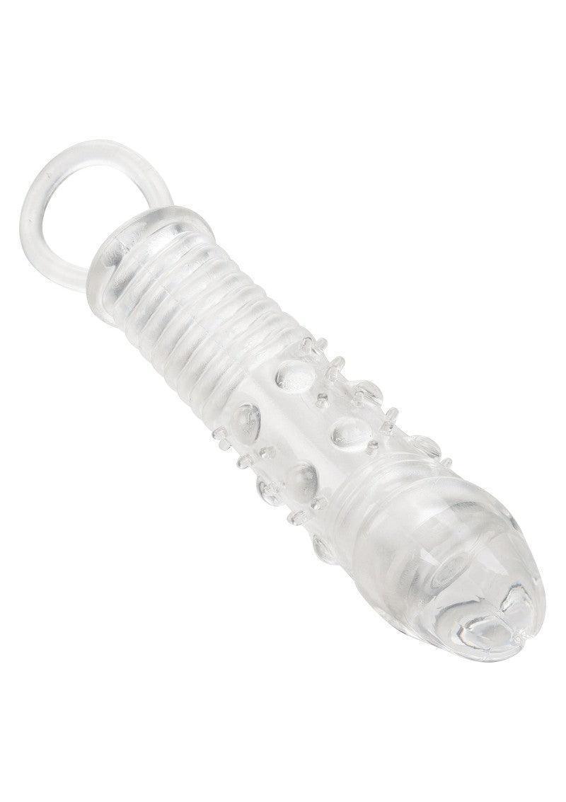 Bestel: 3 Piece Textured Extension Set by CalExotics - bij Happytoys.nl, happytoys.be, Happytoys.ae: erotische sex webshop | liever Happy dan Easy ⭐⭐⭐⭐⭐