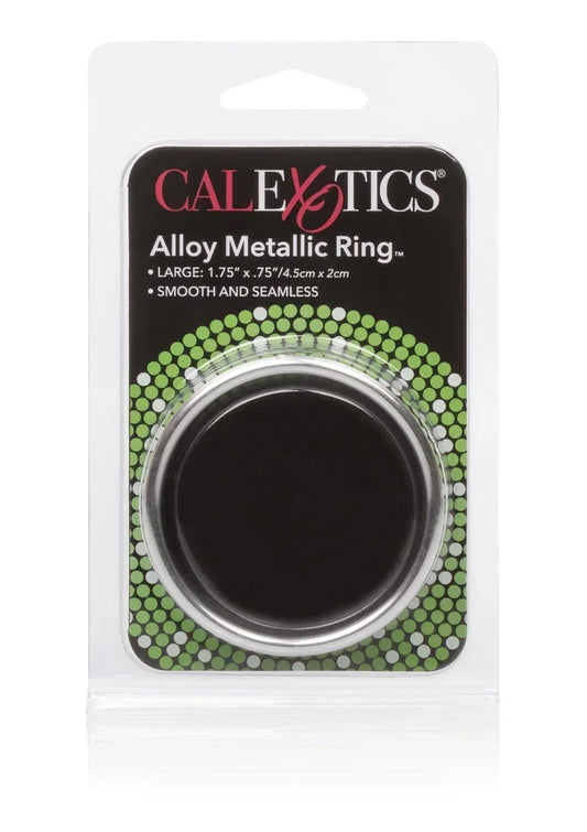 Alloy Metallic Ring - Large by CalExotics - Happytoys Sexshop: online sex shop for Feeling Happy & Easy 😊 - Discreet geleverd