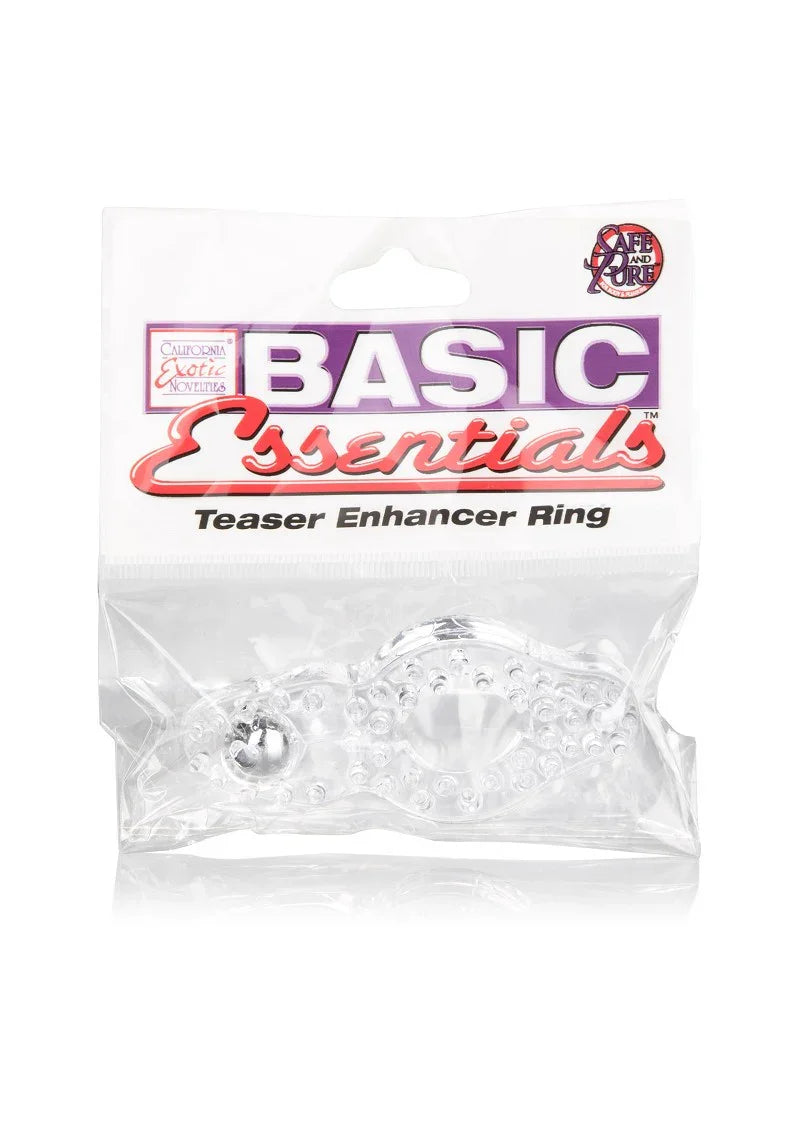 Basic Essentials Teaser Enhancer Ring by Calexotics - Happytoys Sexshop: Toys for Feeling Happy & Easy š - Discreet geleverd