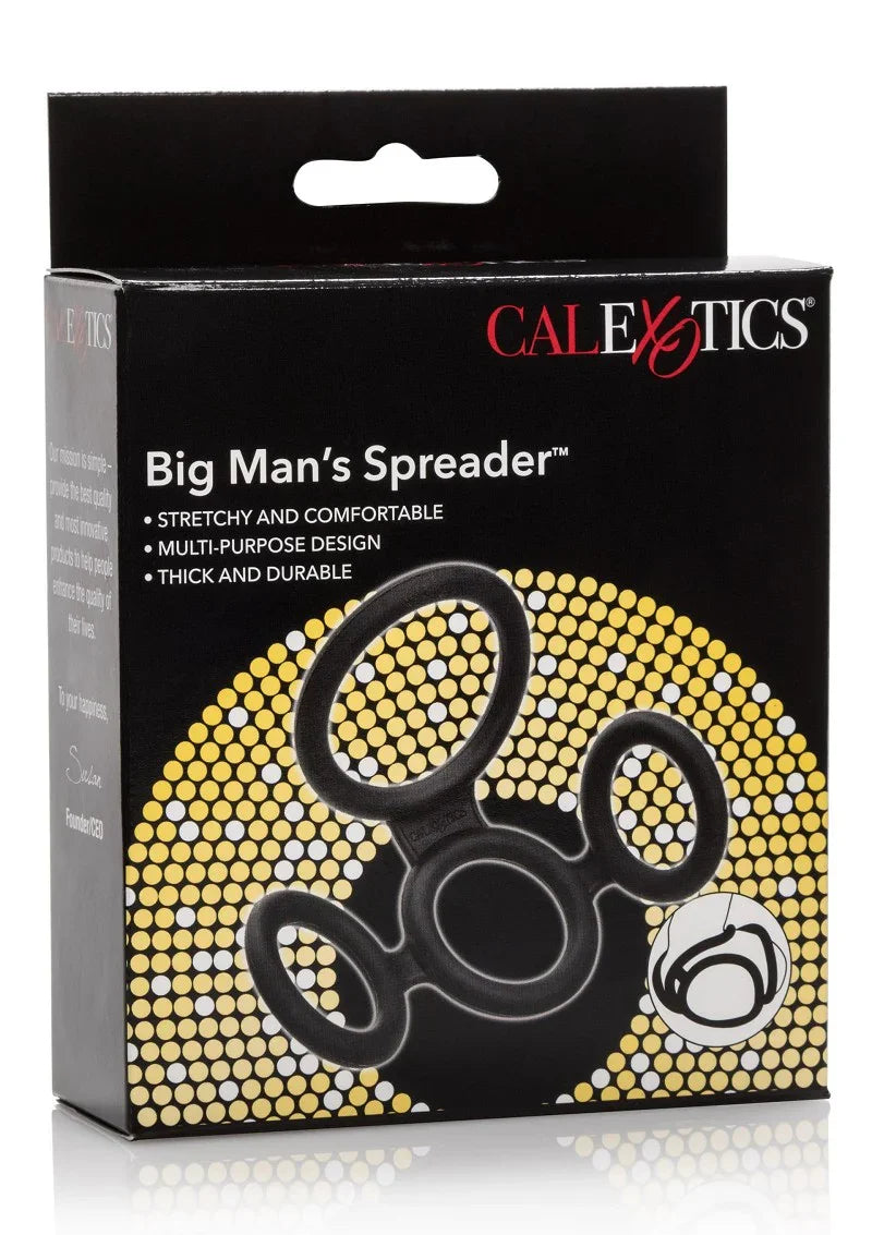 CalExotics Big Man's Spreader - Happytoys Sexshop: Toys for Feeling Happy & Easy 😊 - Discreet geleverd