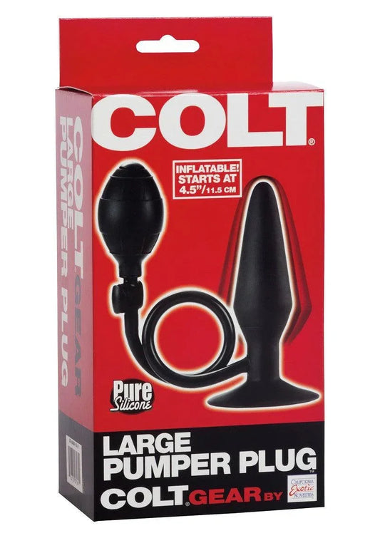 COLT Large Pumper Plug by CalExotics - Happytoys Sexshop: online sex shop for Feeling Happy & Easy 😊 - Discreet geleverd