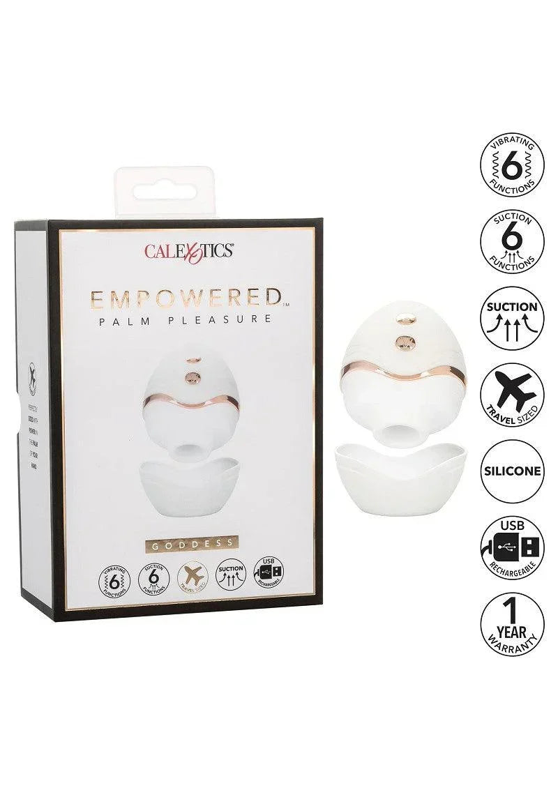 Empowered Palm Pleasure Goddess by CalExotics - Happytoys Sexshop: online sex shop for Feeling Happy & Easy 😊 - Discreet geleverd