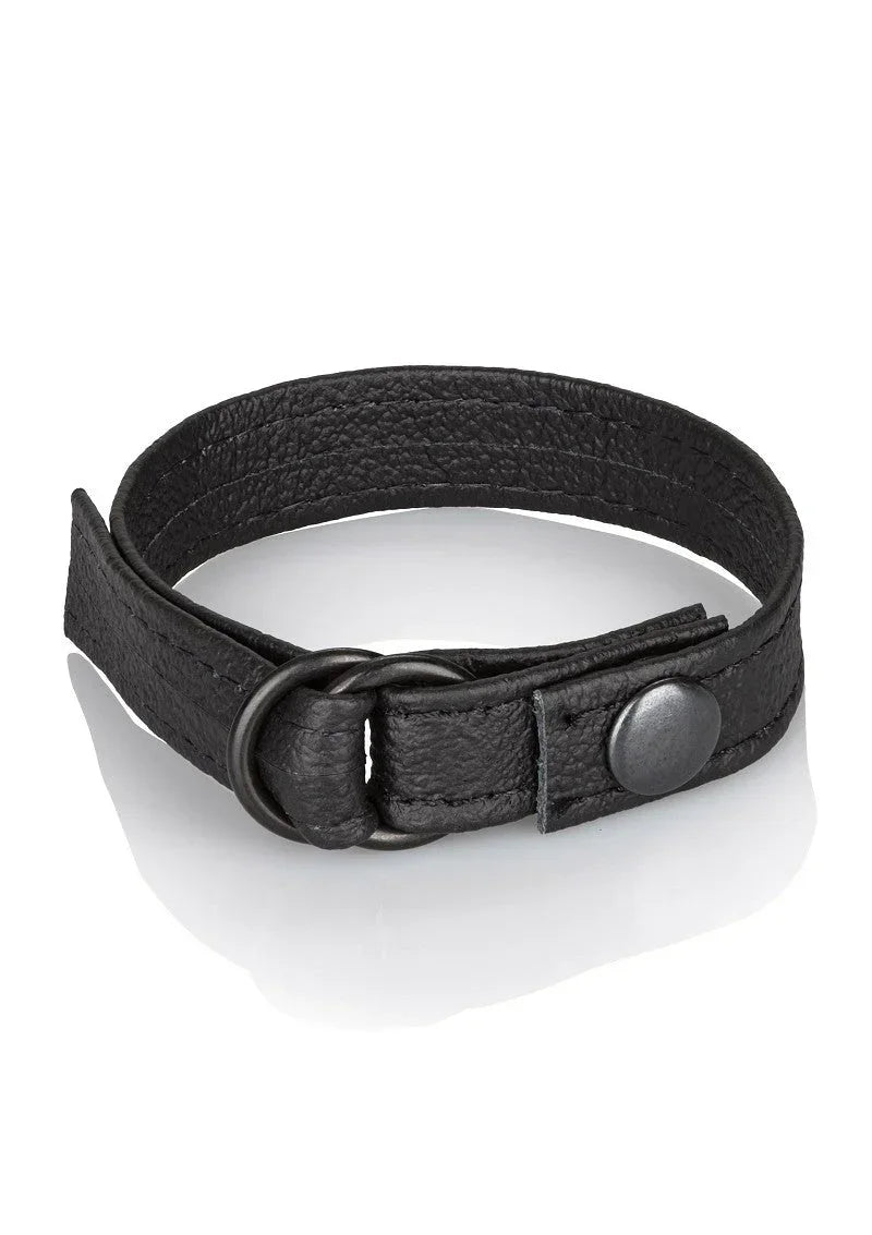 Bestel: Leather Cinch Cockring by CalExotics Rings - cockrings bij Happytoys.nl, happytoys.be, Happytoys.ae: erotische sex webshop | liever Happy dan Easy ⭐⭐⭐⭐⭐