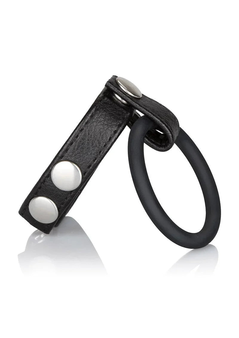 CalExotics Medium Leather Ball Spreader - Happytoys Sexshop: Toys for Feeling Happy & Easy š - Discreet geleverd