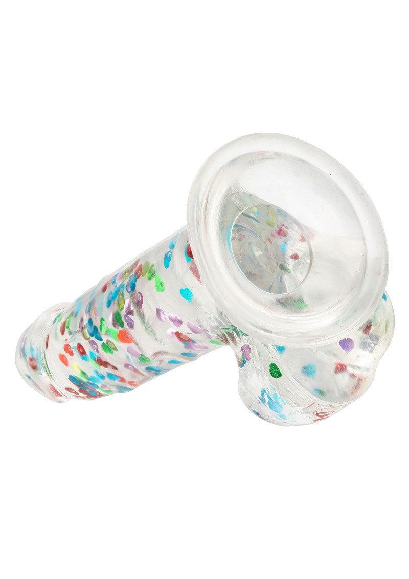 Naughty Bits I Love Dick Heart-filled Dong by CalExotics - Happytoys Sexshop: Toys for Feeling Happy & Easy π - Discreet geleverd