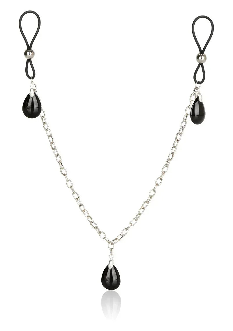 Bestel: Nonpierce Nipple Chain Jewelry by CalExotics - bij Happytoys.nl, happytoys.be, Happytoys.ae: erotische sex webshop | liever Happy dan Easy ⭐⭐⭐⭐⭐