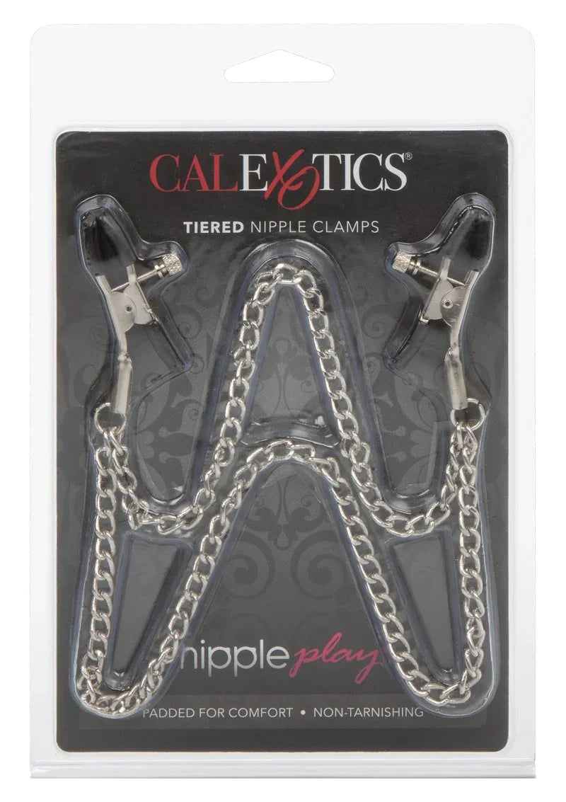 Bestel: Nipple Play Tiered Nipple Clams by CalExotics - bij Happytoys.nl, happytoys.be, Happytoys.ae: erotische sex webshop | liever Happy dan Easy ⭐⭐⭐⭐⭐