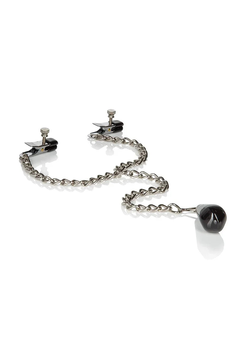 Bestel: Weighted Nipple Clamps by CalExotics - bij Happytoys.nl, happytoys.be, Happytoys.ae: erotische sex webshop | liever Happy dan Easy ⭐⭐⭐⭐⭐