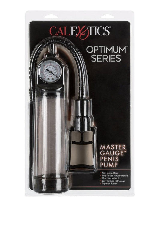 Optimum Series Master Gauge Penis Pump by CalExotics - Happytoys Sexshop: online sex shop for Feeling Happy & Easy 😊 - Discreet geleverd