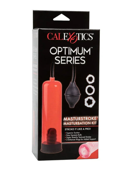 Optimum Series Masturstroke Masturbation Kit by CalExotics - Happytoys Sexshop: Toys for Feeling Happy & Easy 😊 - Discreet geleverd