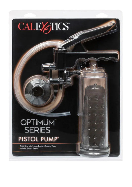 Optimum Series Pistol Pump by CalExotics - Happytoys Sexshop: Toys for Feeling Happy & Easy 😊 - Discreet geleverd