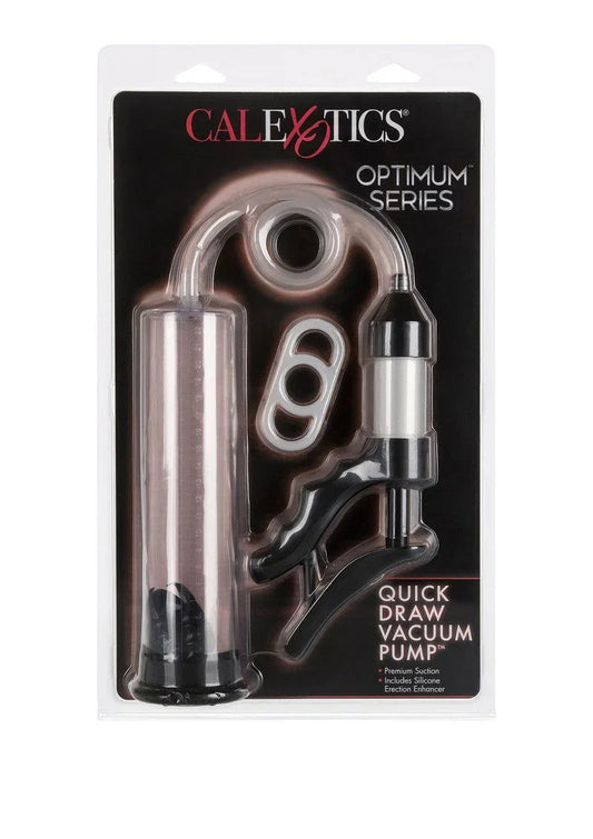 Optimum Series Quick Draw Vacuum Pump by CalExotics - Happytoys Sexshop: online sex shop for Feeling Happy & Easy 😊 - Discreet geleverd
