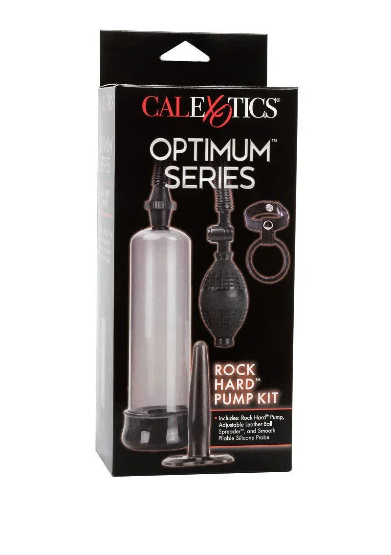 Bestel: Optimum Series Rock Hard Pump Kit Penis Pomp by CalExotics - bij Happytoys.nl, happytoys.be, Happytoys.ae: erotische sex webshop | liever Happy dan Easy ⭐⭐⭐⭐⭐