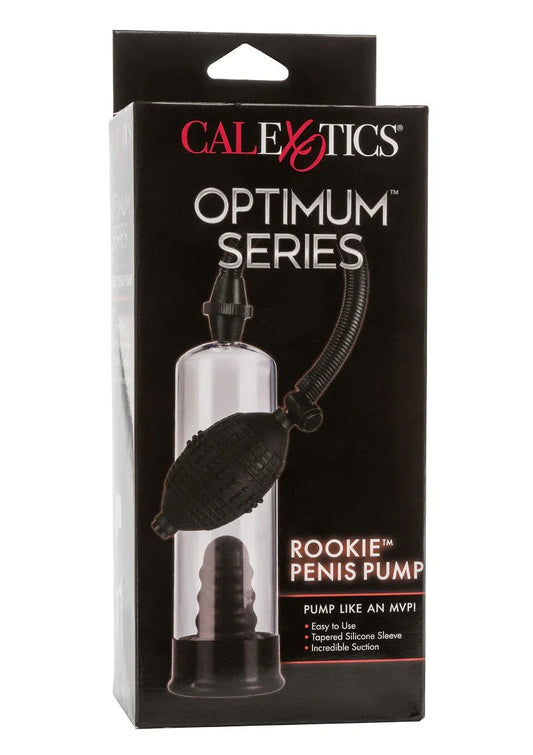 Optimum Series Rookie Penis Pump by CalExotics - Happytoys Sexshop: Toys for Feeling Happy & Easy 😊 - Discreet geleverd