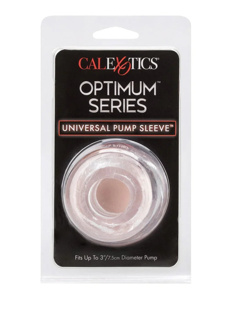 Bestel: Optimum Series Universal Pump Sleeve by CalExotics - bij Happytoys.nl, happytoys.be, Happytoys.ae: erotische sex webshop | liever Happy dan Easy ⭐⭐⭐⭐⭐