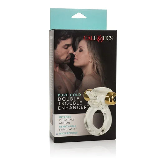 CalExotics-Pure-Gold-Double-Trouble-Enhancer-Happytoys-Sexshop-Toys-for-Feeling-Happy-Easy-3726 @ Happytoys Sexshop: online sex shop for Feeling Happy & Easy 😊 the erotic store owned by a woman