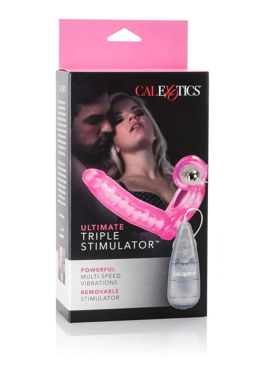 Ultimate Triple Stimulator by CalExotics - Happytoys Sexshop: Toys for Feeling Happy & Easy 😊 - Discreet geleverd