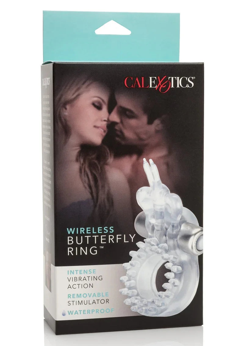 CalExotics Wireless Butterfly Ring - Happytoys Sexshop: Toys for Feeling Happy & Easy 😊 - Discreet geleverd