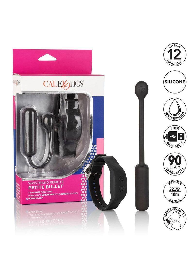 Bestel: Wristband Remote Petite Bullet by CalExotics - bij Happytoys.nl, happytoys.be, Happytoys.ae: erotische sex webshop | liever Happy dan Easy ⭐⭐⭐⭐⭐