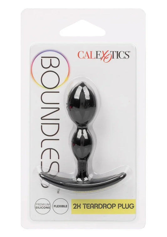 ♂ ♀ CalExotics Boundless 2X Teardrop Plug - Happytoys Sexshop: Toys for Feeling Happy & Easy 😊 - Discreet geleverd