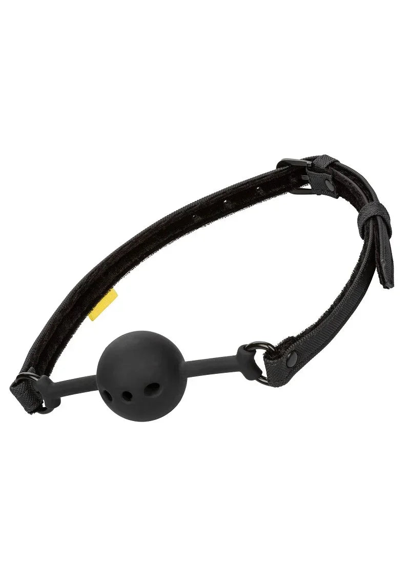 Bestel: Boundless Breathable Ball Gag CalExotics - bij Happytoys.nl, happytoys.be, Happytoys.ae: erotische sex webshop | liever Happy dan Easy ⭐⭐⭐⭐⭐