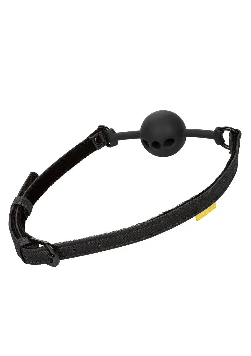 Bestel: Boundless Breathable Ball Gag CalExotics - bij Happytoys.nl, happytoys.be, Happytoys.ae: erotische sex webshop | liever Happy dan Easy ⭐⭐⭐⭐⭐