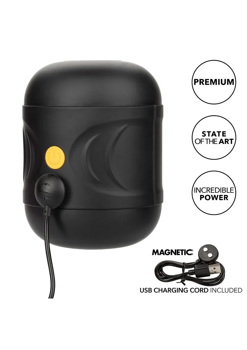 ♂ CalExotics Boundless Dual Motor Stroker - Happytoys Sexshop: online sex shop for Feeling Happy & Easy 😊 - Discreet geleverd