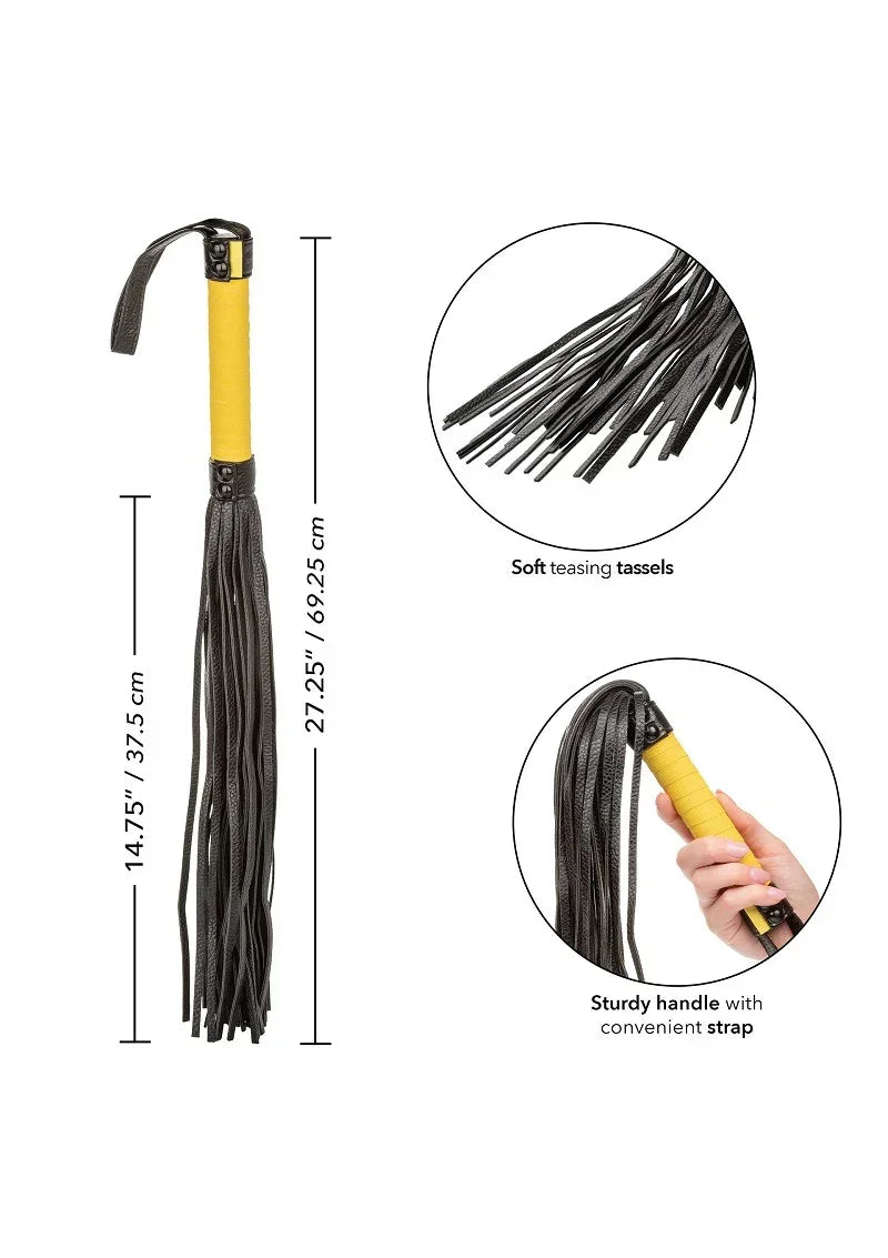 Boundless Flogger by CalExotics - Happytoys Sexshop: online sex shop for Feeling Happy & Easy 😊 - Discreet geleverd