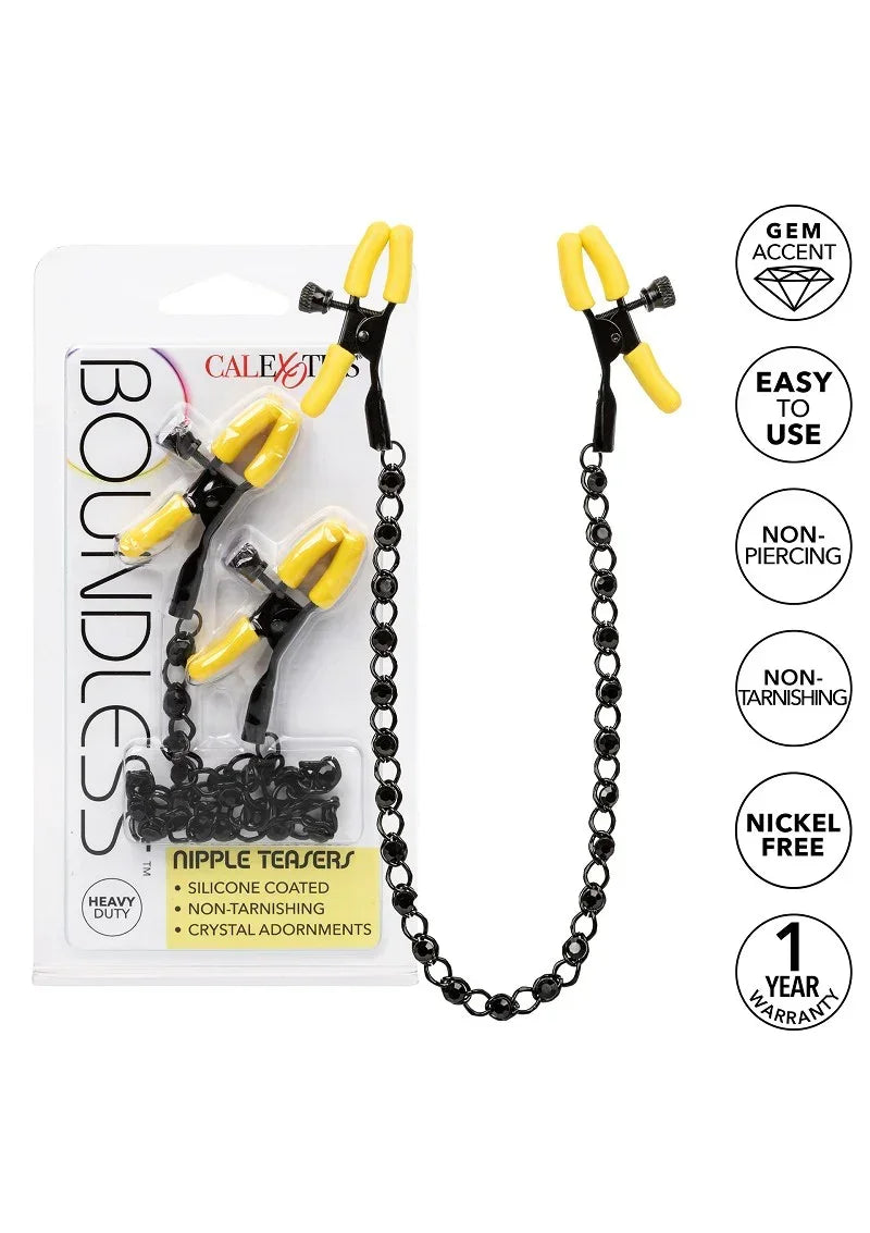 ♂ ♀ CalExotics Boundless Nipple Teasers - Happytoys Sexshop: online sex shop for Feeling Happy & Easy 😊 - Discreet geleverd
