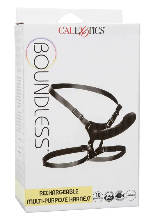 Boundless Rechargeable Multi-Purpose Harness by CalExotics - Happytoys Sexshop: online sex shop for Feeling Happy & Easy đ - Discreet geleverd