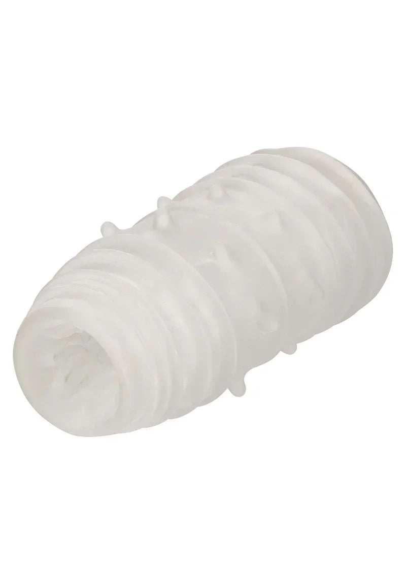 Boundless Reversible Ribbed Stroker by CalExotics - Happytoys Sexshop: online sex shop for Feeling Happy & Easy 😊 - Discreet geleverd