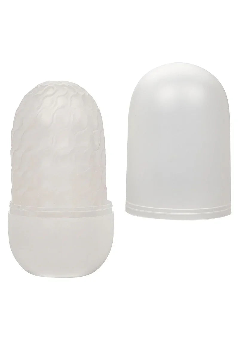 Bestel: Boundless Reversible Ribbed Stroker by CalExotics - bij Happytoys.nl, happytoys.be, Happytoys.ae: erotische sex webshop | liever Happy dan Easy âââââ