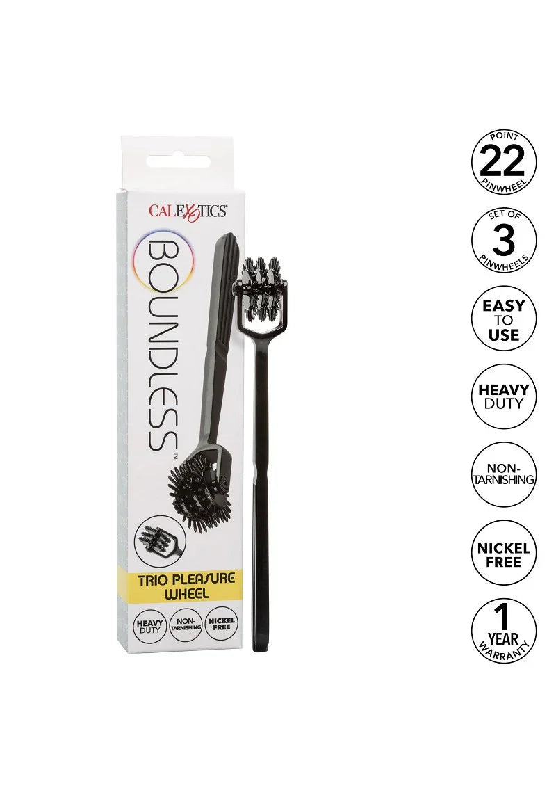 ♂ ♀ CalExotics Boundless Trio Pleasure Wheel - Happytoys Sexshop: Toys for Feeling Happy & Easy 😊 - Discreet geleverd