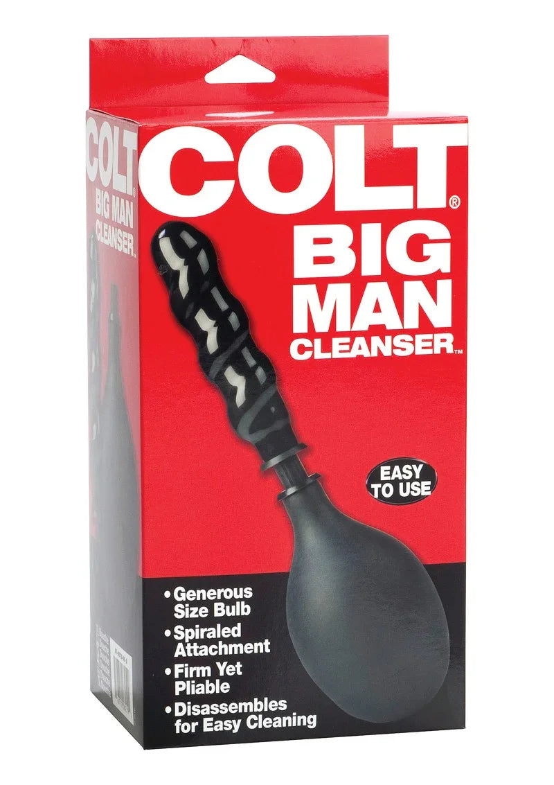 COLT Big Man Cleanser Anal Douche by CalExotics - Happytoys Sexshop: Toys for Feeling Happy & Easy 😊 - Discreet geleverd