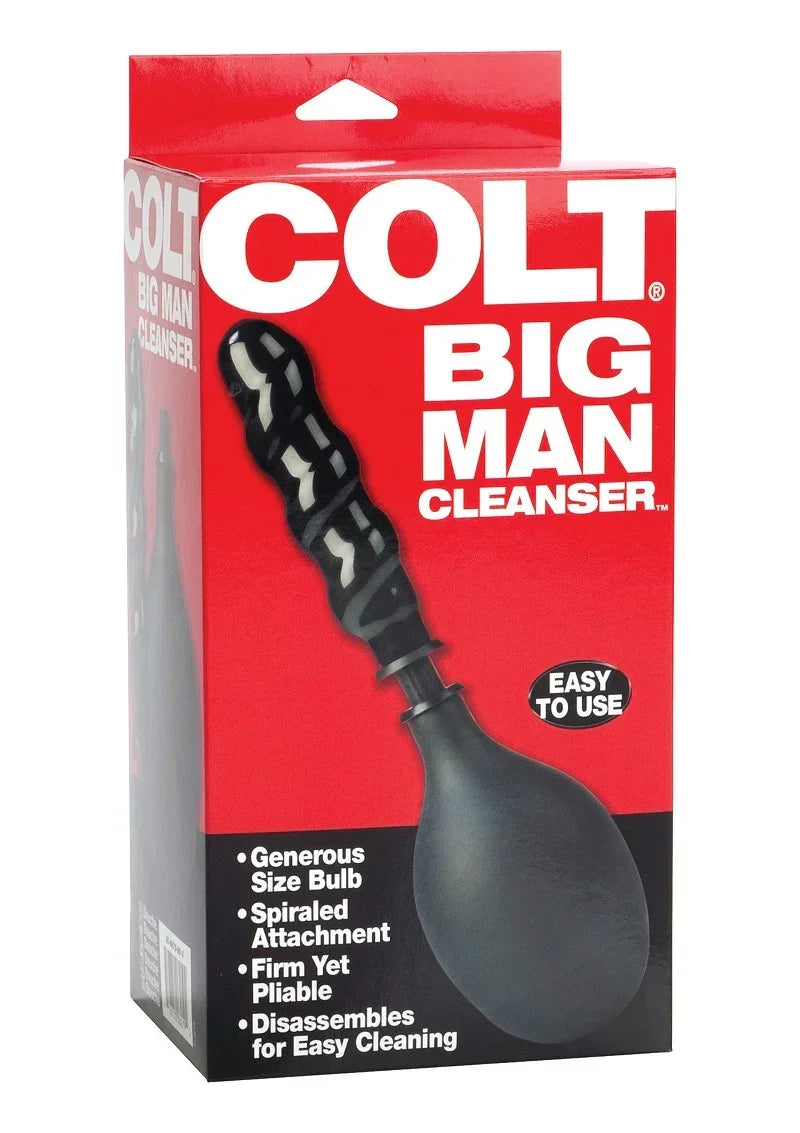COLT Big Man Cleanser Anal Douche by CalExotics - Happytoys Sexshop: online sex shop for Feeling Happy & Easy 😊 - Discreet geleverd
