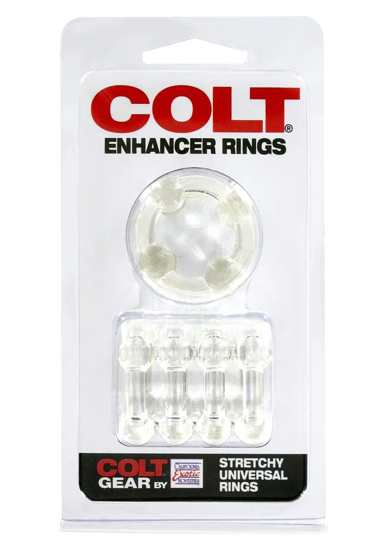 COLT Enhancer Rings by CalExotics - Happytoys Sexshop: online sex shop for Feeling Happy & Easy 😊 - Discreet geleverd