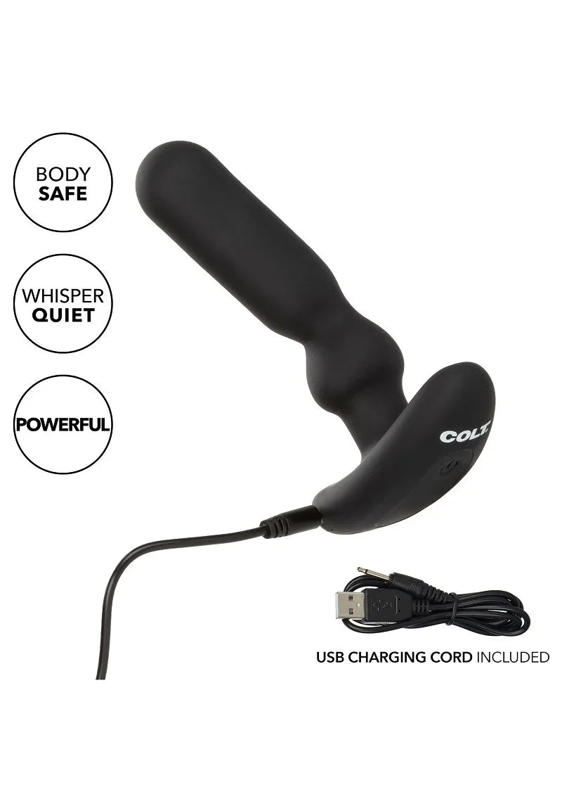 ♂ ♀ CalExotics COLT Rechargeable Anal-T Vibrator - Happytoys Sexshop: online sex shop for Feeling Happy & Easy 😊 - Discreet geleverd