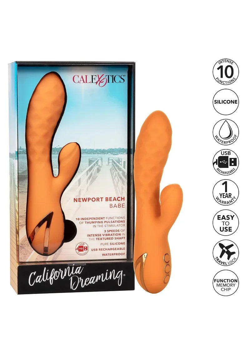California Dreaming Newport Beach Babe by CalExotics - Happytoys Sexshop: Toys for Feeling Happy & Easy π - Discreet geleverd