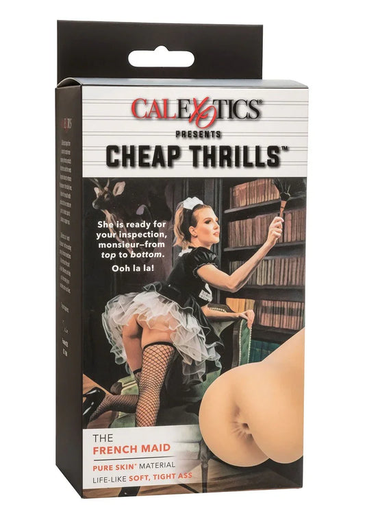 Cheap Thrills The French Maid stroker by CalExotics - Happytoys Sexshop: Toys for Feeling Happy & Easy 😊 - Discreet geleverd