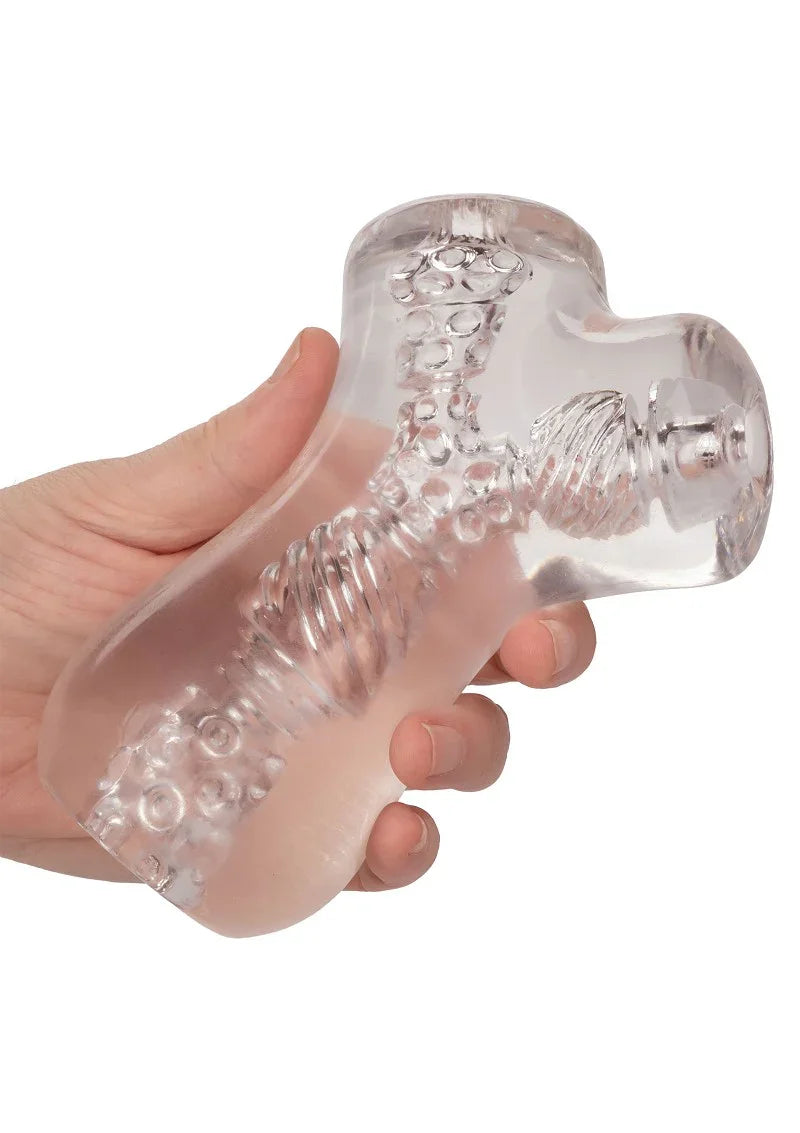 Cyclone Dual Chamber Stroker by CalExotics - Happytoys Sexshop: online sex shop for Feeling Happy & Easy π - Discreet geleverd