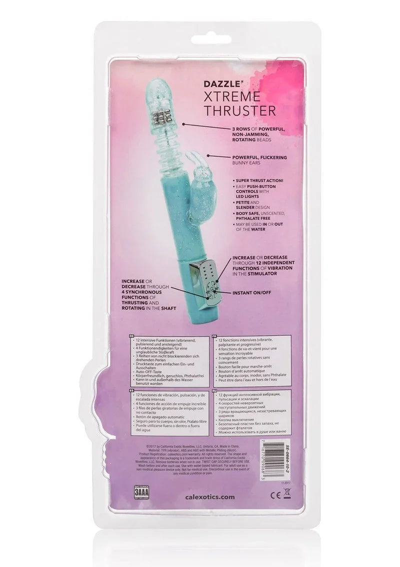 Dazzle Xtreme Thruster Vibrator by CalExotics - Happytoys Sexshop: online sex shop for Feeling Happy & Easy 😊 - Discreet geleverd