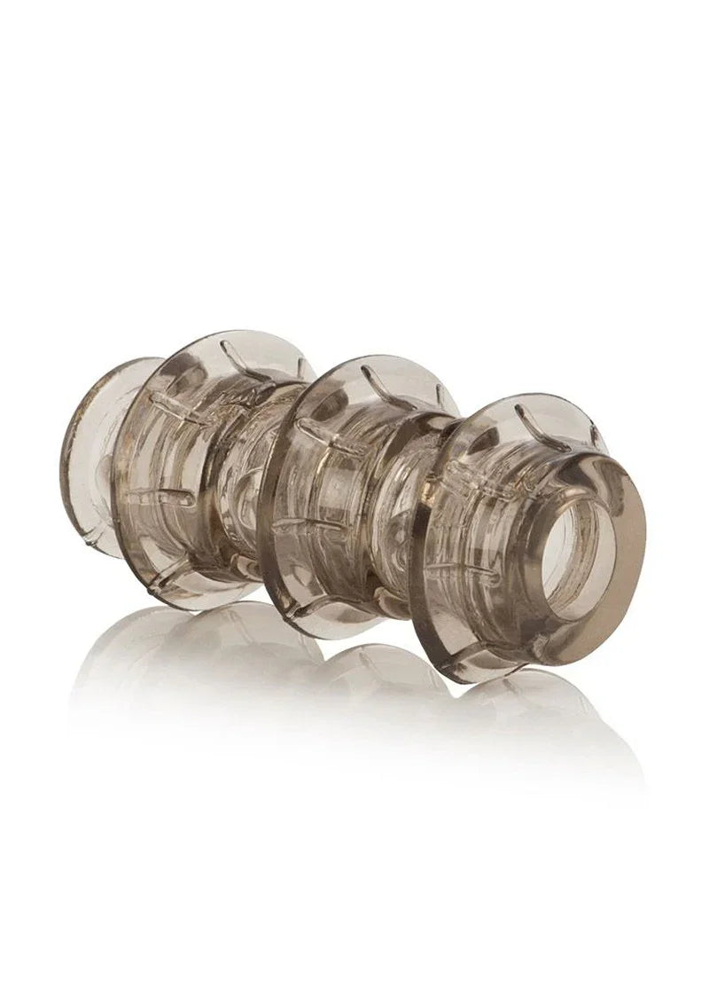 ♂ CalExotics Dr. Joel Kaplan Triple Stacker Beaded Girth Ring Penis sleeve - Happytoys Sexshop: Toys for Feeling Happy & Easy 😊 - Discreet geleverd