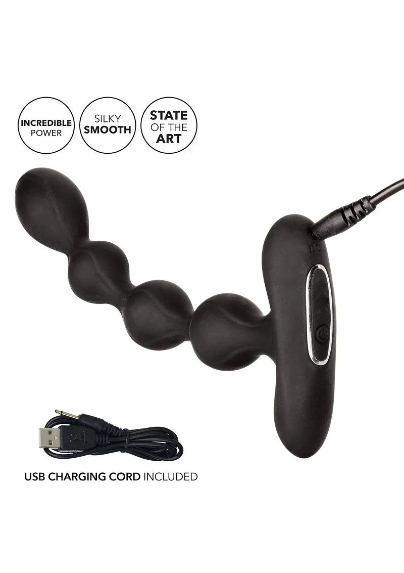 Bestel: Eclipse Slender Vibrating Anal Beads by CalExotics - bij Happytoys.nl, happytoys.be, Happytoys.ae: erotische sex webshop | liever Happy dan Easy βββββ