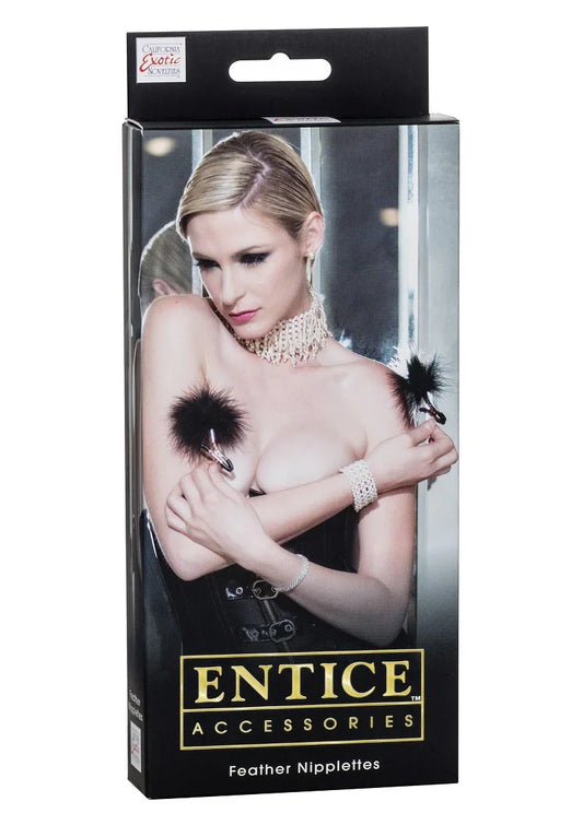 CalExoticsEnticeAccessoriesFeatherNipplettes2 @ Happytoys Sexshop: online sex shop for Feeling Happy & Easy π the erotic store owned by a woman