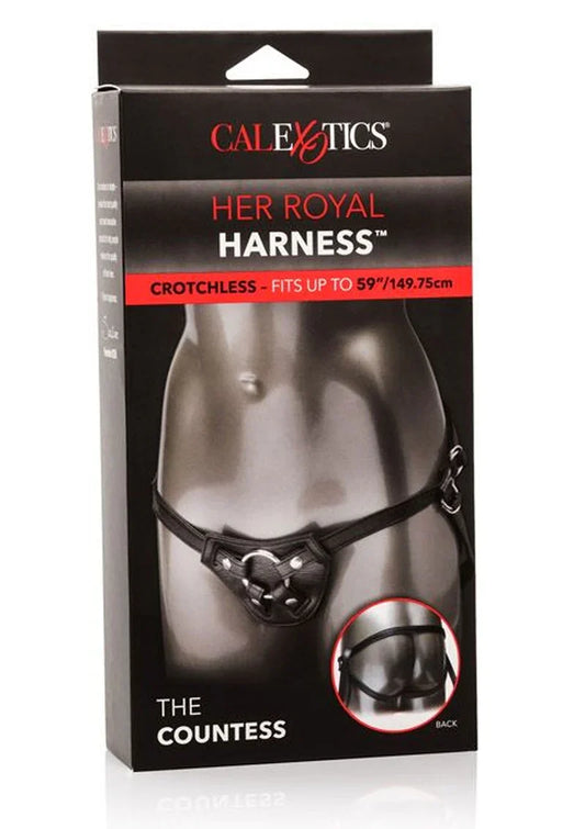 Her Royal Harness The Countess Strap-On Peggingset by CalExotics - Happytoys Sexshop: Toys for Feeling Happy & Easy 😊 - Discreet geleverd